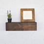 Hanah Home Raf300 Estantería de Pared de Madera Natural